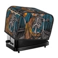 thumbnail image 1 of Fotbe Coffee-Drinking Skull for Two Slice Toaster Cover, Fingerprint Protector, Super Soft Appliance Cover And Dust Cover,Bread Dust Cover & Fingerprint Protection, 1 of 7