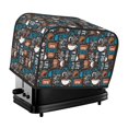 thumbnail image 1 of Fotbe Coffee Lover Print for Two Slice Toaster Cover, Fingerprint Protector, Super Soft Appliance Cover And Dust Cover,Bread Dust Cover & Fingerprint Protection, 1 of 7