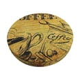 thumbnail image 1 of Fotbe Coffee Vintage Stool Covers Round,Waterproof Round Bar Stool Covers Bar Chair Covers Washable Stool Cushion Slipcover for 12-14 Inch Chair-13 inch, 1 of 7