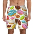 thumbnail image 1 of Fotbe Color Donut Men’s Swim Trunks Quick Dry Swim Shorts Board Shorts with Mesh Lining-Small, 1 of 9