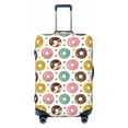 thumbnail image 1 of Fotbe Colorful Donuts Luggage Cover Protector,Suitcase Protector,Scratch and Dirt Resistant,Fits 18-32 Inch Luggage-Medium, 1 of 9