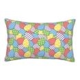 thumbnail image 1 of Fotbe Colorful Easter eggs Pattern Pillow Cases - Envelope Closure - Luxury, Extra Soft, Cooling Pillow Covers - Wrinkle, Fade, Stain Resistant-16"x24", 1 of 6
