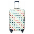 thumbnail image 1 of Fotbe Colorful Geometric Luggage Cover Protector,Suitcase Protector,Scratch and Dirt Resistant,Fits 18-32 Inch Luggage-Medium, 1 of 9