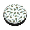 thumbnail image 1 of Fotbe Colorful Grass Spare Tire Cover Thickening Universal Fit for Jeep, Trailer, RV, SUV, Truck, Tough Tire Wheel Soft Cover-17 inch, 1 of 8
