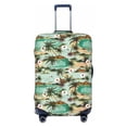 thumbnail image 1 of Fotbe Colorful Hawaii Palms Luggage Cover Protector,Suitcase Protector,Scratch and Dirt Resistant,Fits 18-32 Inch Luggage-X-Large, 1 of 8