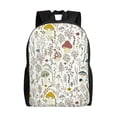 thumbnail image 1 of Fotbe Colorful Mushrooms and Plants Travel Laptop Backpack, Business Slim Sturdy Laptops Backpack, Water Resistant College School Computer Bag Gift for Men & Women Fits 15.6 Inch Notebook, 1 of 8