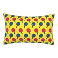 thumbnail image 1 of Fotbe Colorful Ping Pong Pillow Cases - Envelope Closure - Luxury, Extra Soft, Cooling Pillow Covers - Wrinkle, Fade, Stain Resistant-14"x20", 1 of 8
