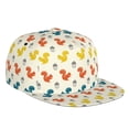 thumbnail image 1 of Fotbe Colorful Squirrel Flat Bill Visor Cap Classic Snapback Hat Polyester Foam Trucker Hat Trucker Cap Adjustable Baseball Cap, 1 of 9