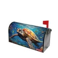 thumbnail image 1 of Fotbe Colorful Underwater Sea Turtle Mailbox Covers Post Letter Box Cover Garden Decor Standard Size-21x18 in, 1 of 9