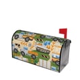 thumbnail image 1 of Fotbe Construction Machinery1 Mailbox Covers Post Letter Box Cover Garden Decor Standard Size-21x18 in, 1 of 9