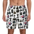 thumbnail image 1 of Fotbe Cool Camera Men’s Swim Trunks Quick Dry Swim Shorts Board Shorts with Mesh Lining-Large, 1 of 9