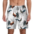 thumbnail image 1 of Fotbe Cool Chicken Men’s Swim Trunks Quick Dry Swim Shorts Board Shorts with Mesh Lining-XX-Large, 1 of 9