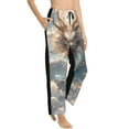 thumbnail image 1 of Fotbe Cool Cloud White Dragon Women's Pajama Pants,Sleepwear Pants,Pj Bottoms Drawstring And Pockets-Small, 1 of 7