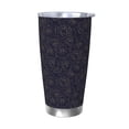 thumbnail image 1 of Fotbe Copper-Gold Gloss Outline Rose1 Pattern 20 oz Tumbler Stainless Steel Vacuum Insulated Coffee Ice Cup Double Wall Travel Flask Leak-proof Coffee Cup-Without Straw, 1 of 8