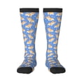 thumbnail image 1 of Fotbe Kawaii Corgi print Women's Men's Novelty Crew Socks Cotton Socks Knee High Socks for Walking,Running,Nurses,Pregnancy, 1 of 9