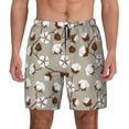 thumbnail image 1 of Fotbe Cotton Tree Men’s Swim Trunks Quick Dry Swim Shorts Board Shorts with Mesh Lining-X-Large, 1 of 9