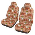 thumbnail image 1 of Fotbe Cow Skull Pattern Automotive Seat Covers for Cars Trucks and SUVs – Car Seat Covers for Front Seats,Protective Seat Covers,Vehicle Seat Covers, Set of 2, 1 of 9