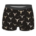 thumbnail image 1 of Fotbe Cow Skulls Men’s Total Support Pouch Boxer Briefs, X-Temp Cooling, Moisture-Wicking Underwear, Regular, Long-leg and Trunk-XX-Large, 1 of 9