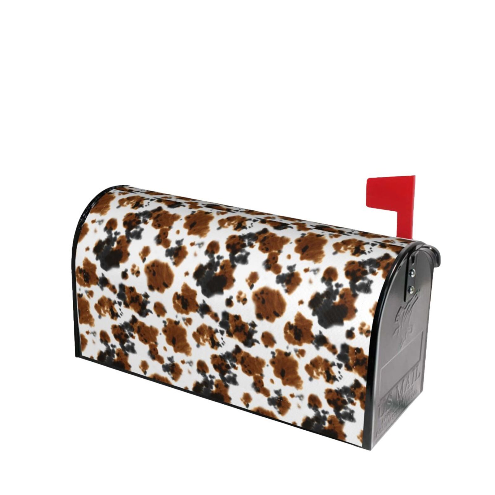 Fotbe Cow Tie Dye Mailbox Covers Post Letter Box Cover Garden Decor ...