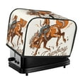 thumbnail image 1 of Fotbe Cowboy Riding Horse for Two Slice Toaster Cover, Fingerprint Protector, Super Soft Appliance Cover And Dust Cover,Bread Dust Cover & Fingerprint Protection, 1 of 7