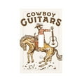 thumbnail image 1 of Fotbe Cowboy Rodeo Guitar Print Duplex Receptacle Wall Plate, 1-Gang 5.0" x3.0" Wall Outlet Covers, Dual Outlet Faceplates Covers, Color-matched Screws Included-Style T, 1 of 6