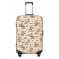 thumbnail image 1 of Fotbe Cowboy Sitting On Cow Back Luggage Cover Protector,Suitcase Protector,Scratch and Dirt Resistant,Fits 18-32 Inch Luggage-Large, 1 of 9