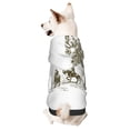 thumbnail image 1 of Fotbe Cowboys Riding A Horse Near A Tree Print Small Dog Sweater Hoodies Pet Grey Hooded Soft Fleece Sweatshirts with Pocket Fall Winter Puppy Cat Sweaters Warm Clothes-Large, 1 of 7