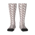 thumbnail image 1 of Fotbe Cute Baseball print Women's Men's Novelty Crew Socks Cotton Socks Knee High Socks for Walking,Running,Nurses,Pregnancy, 1 of 8