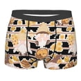 thumbnail image 1 of Fotbe Cute Bee Gnome Men’s Total Support Pouch Boxer Briefs, X-Temp Cooling, Moisture-Wicking Underwear, Regular, Long-leg and Trunk-X-Large, 1 of 9