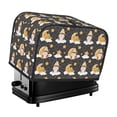 thumbnail image 1 of Fotbe Cute Bee Gnome for Two Slice Toaster Cover, Fingerprint Protector, Super Soft Appliance Cover And Dust Cover,Bread Dust Cover & Fingerprint Protection, 1 of 7