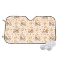 thumbnail image 1 of Fotbe Cute Bee Gnome1 Car Windshield Sunshade | Sun Visor Protector Front Window Shade, Keeps Out UV Rays, Keeps Your Vehicle Cool-, 1 of 7