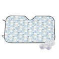 thumbnail image 1 of Fotbe Cute Cat Car Windshield Sunshade | Sun Visor Protector Front Window Shade, Keeps Out UV Rays, Keeps Your Vehicle Cool-, 1 of 7
