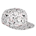 thumbnail image 1 of Fotbe Cute Cat Flat Bill Visor Cap Classic Snapback Hat Polyester Foam Trucker Hat Trucker Cap Adjustable Baseball Cap, 1 of 9