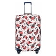 thumbnail image 1 of Fotbe Cute Chickens Luggage Cover Protector,Suitcase Protector,Scratch and Dirt Resistant,Fits 18-32 Inch Luggage-Large, 1 of 8
