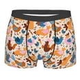 thumbnail image 1 of Fotbe Cute Chickens Men’s Total Support Pouch Boxer Briefs, X-Temp Cooling, Moisture-Wicking Underwear, Regular, Long-leg and Trunk-Medium, 1 of 9