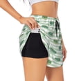 thumbnail image 1 of Fotbe Cute Crocodile Womens High Waist Running Shorts Athletic Workout Quick Dry Shorts for Women with Pockets Gym Yoga Summer Shorts-, 1 of 9