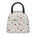 thumbnail image 1 of Fotbe Cute Dinosaur Pattern Lunch Bag, Insulated Lunch Box, Small Leakproof Cooler Food Lunch Containers Reusable High Capacity Lunch Tote Bags for Work, Travel, Outdoor, 1 of 6