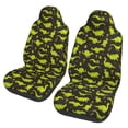 thumbnail image 1 of Fotbe Cute Dinosaurs (2) Pattern Automotive Seat Covers for Cars Trucks and SUVs – Car Seat Covers for Front Seats,Protective Seat Covers,Vehicle Seat Covers, Set of 2, 1 of 9