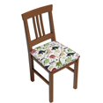 thumbnail image 1 of Fotbe Cute Dinosaurs Velvet Stretch Couch Cushion Cover Plush Cushion Slipcover for Chair Cushion Furniture Protector Seat Cushion Sofa Cover-16.9in, 1 of 1