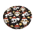 thumbnail image 1 of Fotbe Cute Dog Panda Stool Covers Round,Waterproof Round Bar Stool Covers Bar Chair Covers Washable Stool Cushion Slipcover for 12-14 Inch Chair-, 1 of 7