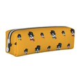 thumbnail image 1 of Fotbe Cute Dog Pattern Leather Pencil Case, Pencil Pouch with Durable Zipper, Compact and Stylish Organizer for Stationery, Art Supplies, Travel Essentials, 1 of 7