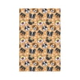 thumbnail image 1 of Fotbe Cute Dogs Head Print Duplex Receptacle Wall Plate, 1-Gang 5.0" x3.0" Wall Outlet Covers, Dual Outlet Faceplates Covers, Color-matched Screws Included-Style V, 1 of 6