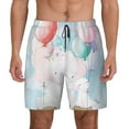 thumbnail image 1 of Fotbe Cute Elephant Men’s Swim Trunks Quick Dry Swim Shorts Board Shorts with Mesh Lining-XX-Large, 1 of 9