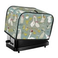 thumbnail image 1 of Fotbe Cute Farm Birds for Two Slice Toaster Cover, Fingerprint Protector, Super Soft Appliance Cover And Dust Cover,Bread Dust Cover & Fingerprint Protection, 1 of 7