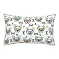 thumbnail image 1 of Fotbe Cute French Bulldog Pillow Cases - Envelope Closure - Luxury, Extra Soft, Cooling Pillow Covers - Wrinkle, Fade, Stain Resistant-14"x20", 1 of 8