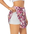 thumbnail image 1 of Fotbe Cute Girl Womens High Waist Running Shorts Athletic Workout Quick Dry Shorts for Women with Pockets Gym Yoga Summer Shorts-Large, 1 of 9