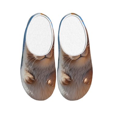 Zizor Women's Fuzzy Curly Fur Slippers Indoor/Outdoor With Fleece Lining Memory Foam