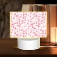 thumbnail image 1 of Fotbe Cute Hand Drawn Hearts Pattern Acrylic Night Light Gift with 3 Color ModesTouch-Sensitive LED Lamp Perfect Gift for Mother's Day, Birthday, or Christmas, 1 of 9