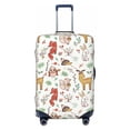 thumbnail image 1 of Fotbe Cute Little Animals Luggage Cover Protector,Suitcase Protector,Scratch and Dirt Resistant,Fits 18-32 Inch Luggage-Small, 1 of 9