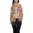 thumbnail image 1 of Fotbe Cute Little Fox Print Womens Fall Winter Scarf Tassel Soft Warm Blanket Scarves Womens Shawl Wraps, 1 of 8
